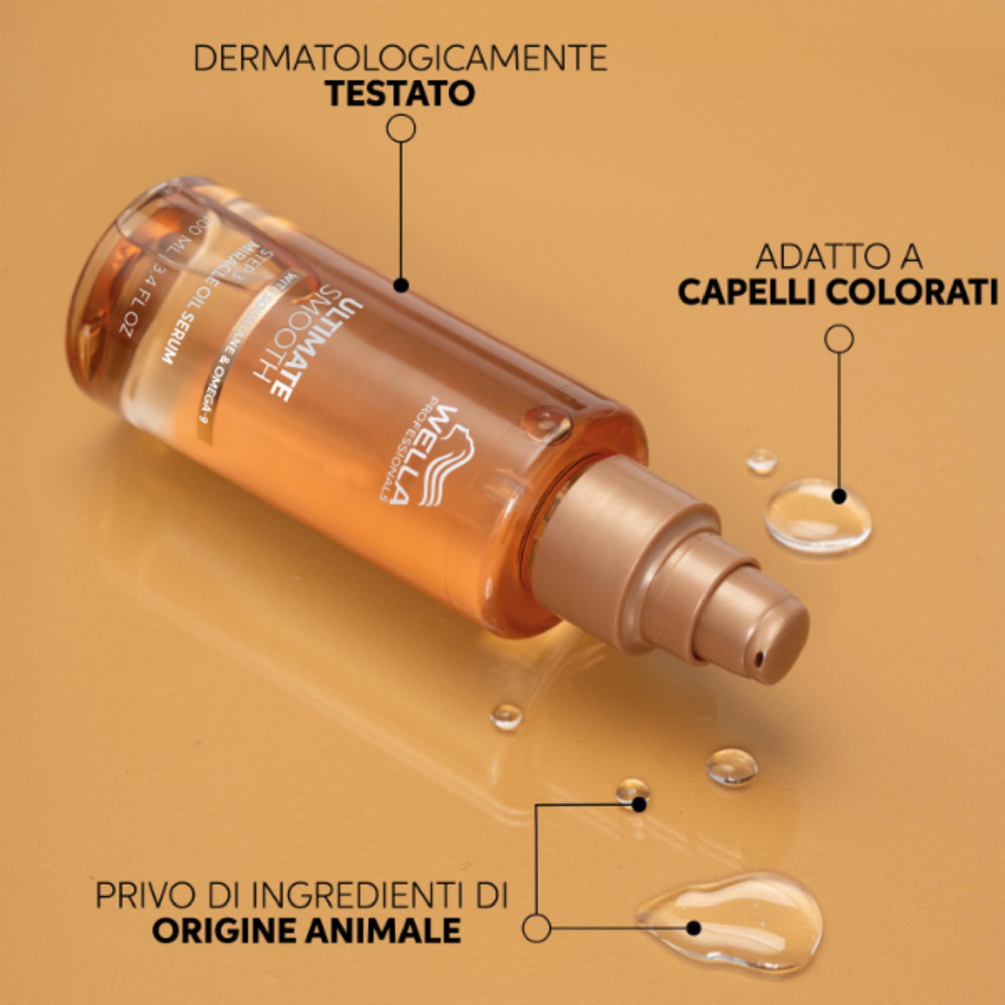 100 ML WELLA ULTIMATE SMOOTH Shampoo 1 di 8