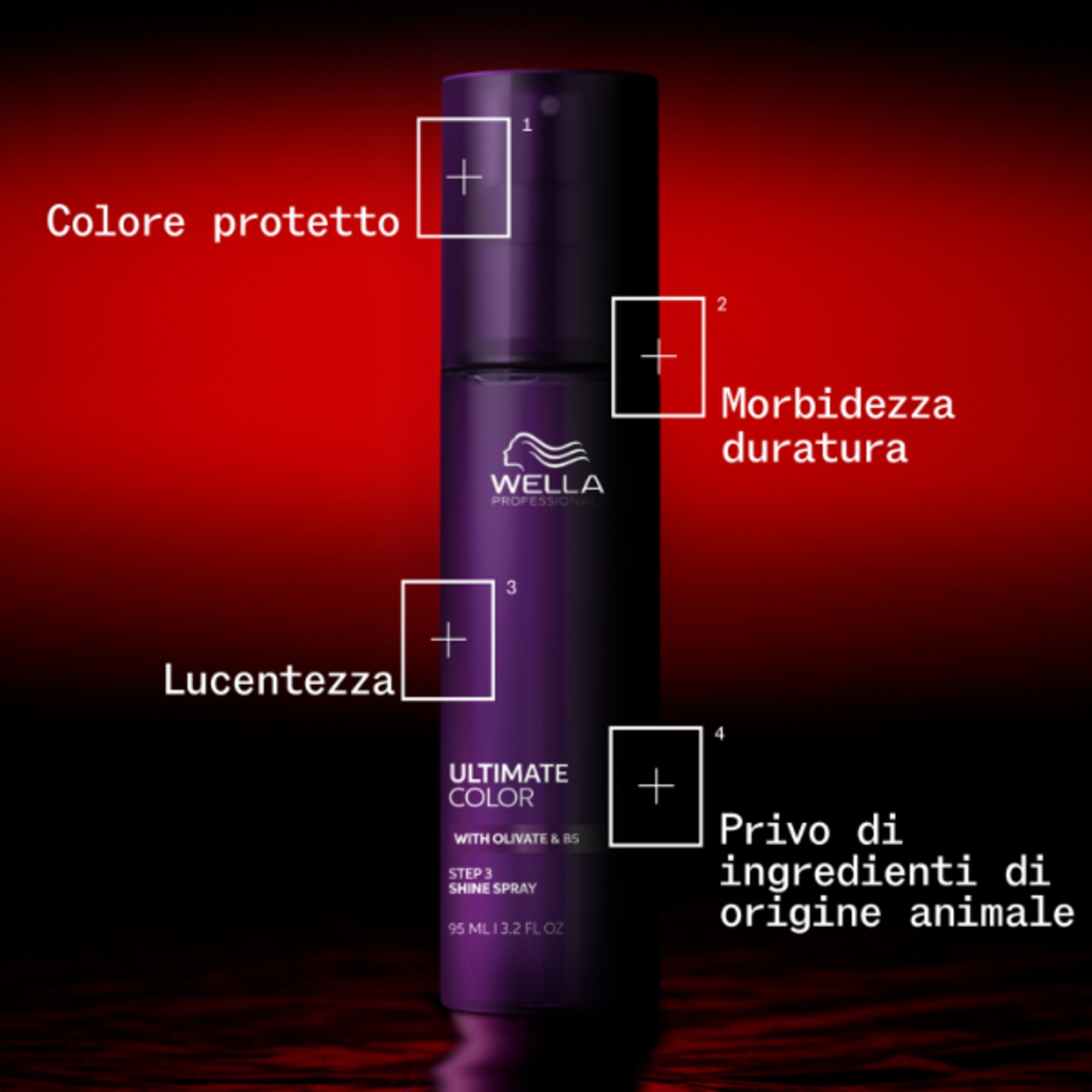 95 ML WELLA ULTIMATE COLOR Spray per Capelli Colorati 1 di 8