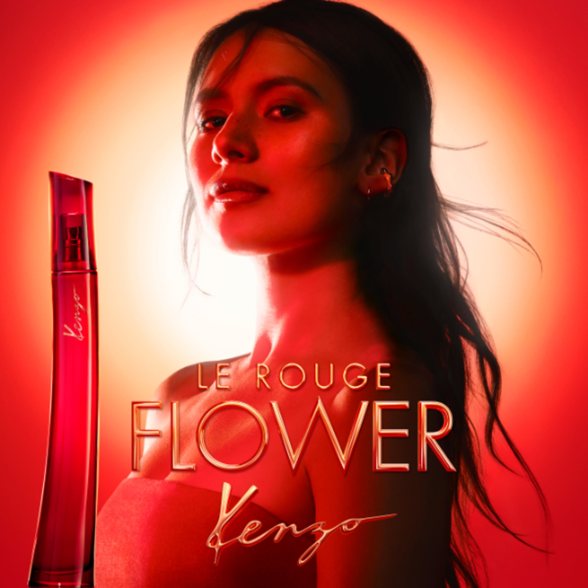 30 ML KENZO LE ROUGE FLOWER Eau De Parfum 4 di 6 Eau De Parfum