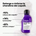 300 ML L'Oreal Professionnel ALPHA SLEEK Shampoo 3 di 7 Shampoo