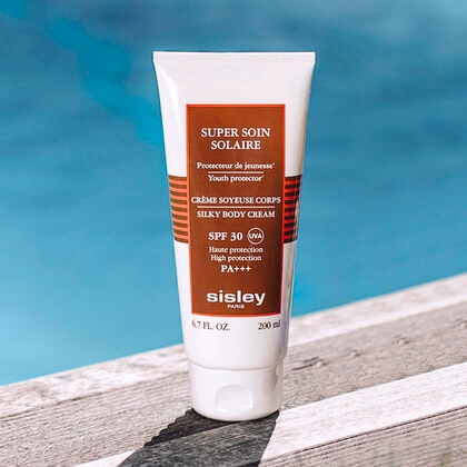 200 ML Sisley SUPER SOIN SOLAIRE Crème Soyeuse Corps  1 di 4 