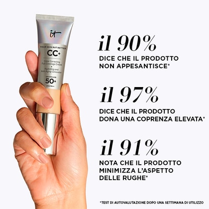  IT Cosmetics YOUR SKIN BUT BETTER CC+ CREAM WITH SPF 50 Fondotinta  1 di 6 