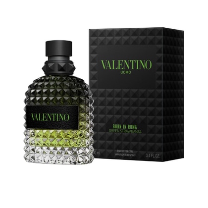 100 ML Valentino BORN IN ROMA GREEN UOMO Eau De Toilette  1 di 6 