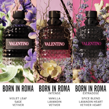 50 ML Valentino BORN IN ROMA UOMO EXTRADOSE Eau De Parfum  1 di 6 