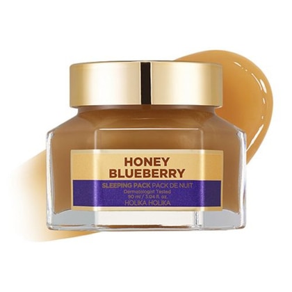 90 ML HOLIKA HOLIKA HONEY SLEEPING PACK (BLUEBERRY) Maschera Viso Notte  1 di 2 