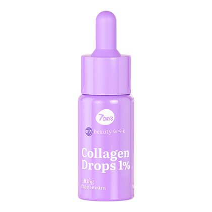 20 ML 7Days COLLAGEN DROPS 1% Siero Viso Effetto Lifting  1 di 1 