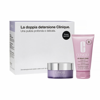 125ml+150ml Clinique SET DOPPIA DETERSIONE Cofanetto Regalo  1 di 3 