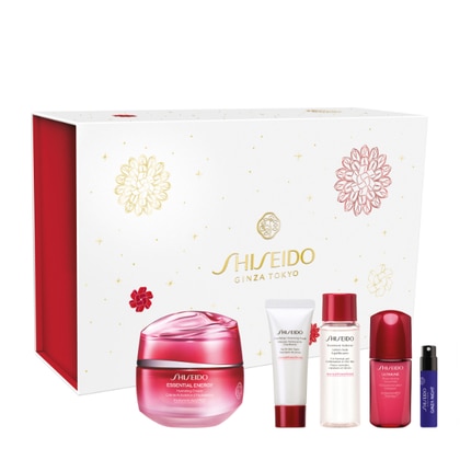 50ml+15ml+30ml+10ml+0,6ml Shiseido ESSENTIAL ENERGY HOLIDAY KIT Cofanetto Regalo  1 di 3 