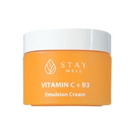 50 ML Stay Well VITAMIN C+B3 EMULSION CREAM Emulsione Rinfrescante Vitamina C  1 di 2 