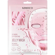 KIMOCO GLASS SKIN Hydrating & Brightening Natural Sheet Mask - Maschera Idratante e Illuminante