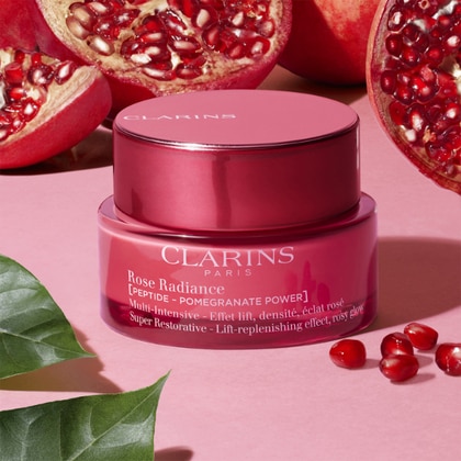 50 ML Clarins ROSE RADIANCE Multi Intensive - Effetto Liftante, Illuminante e Anti-età  1 di 3 