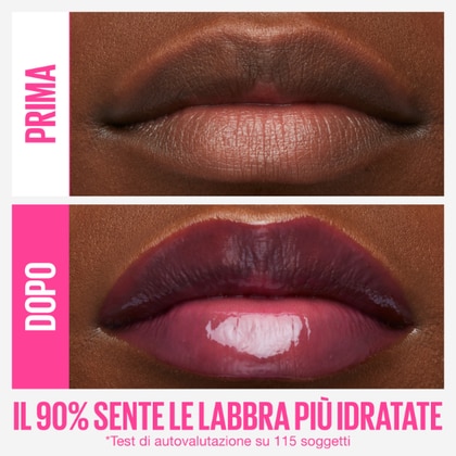  MAYBELLINE LIFTER GLOSS CANDY DROP Lucidalabbra con Acido Ialuronico  1 di 3 