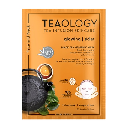 21 ML Teaology MASCHERA VISO ILLUMINANTE Maschera Viso Vitamina C  1 di 2 