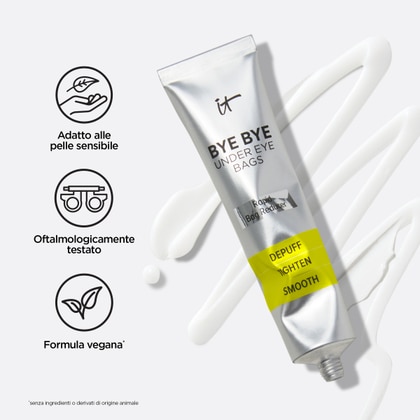 15 ML IT Cosmetics BYE BYE UNDER EYE BAGS Trattamento Contorno Occhi  1 di 7 