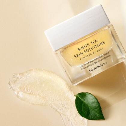 50 ML Elizabeth Arden WHITE TEA SKIN SOLUTIONS Replenishing Micro-Gel Cream  1 di 3 