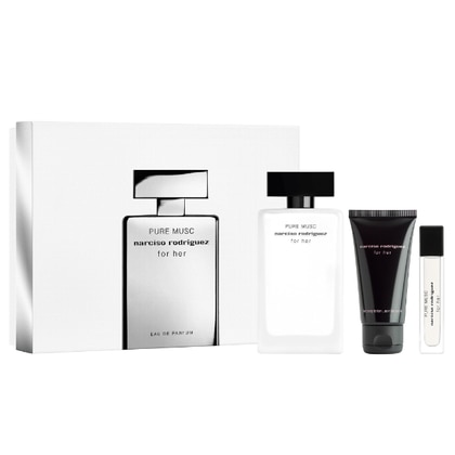 100ml+50ml+10ml Narciso Rodriguez COFANETTO FOR HER PURE MUSC Cofanetto Regalo 1 di 3