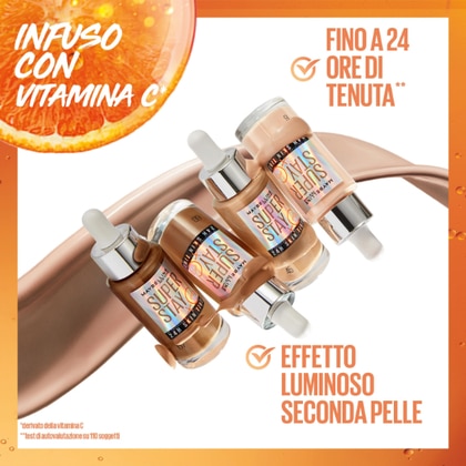  MAYBELLINE SUPER STAY Skin Tint 24H - Fondotinta  1 di 3 