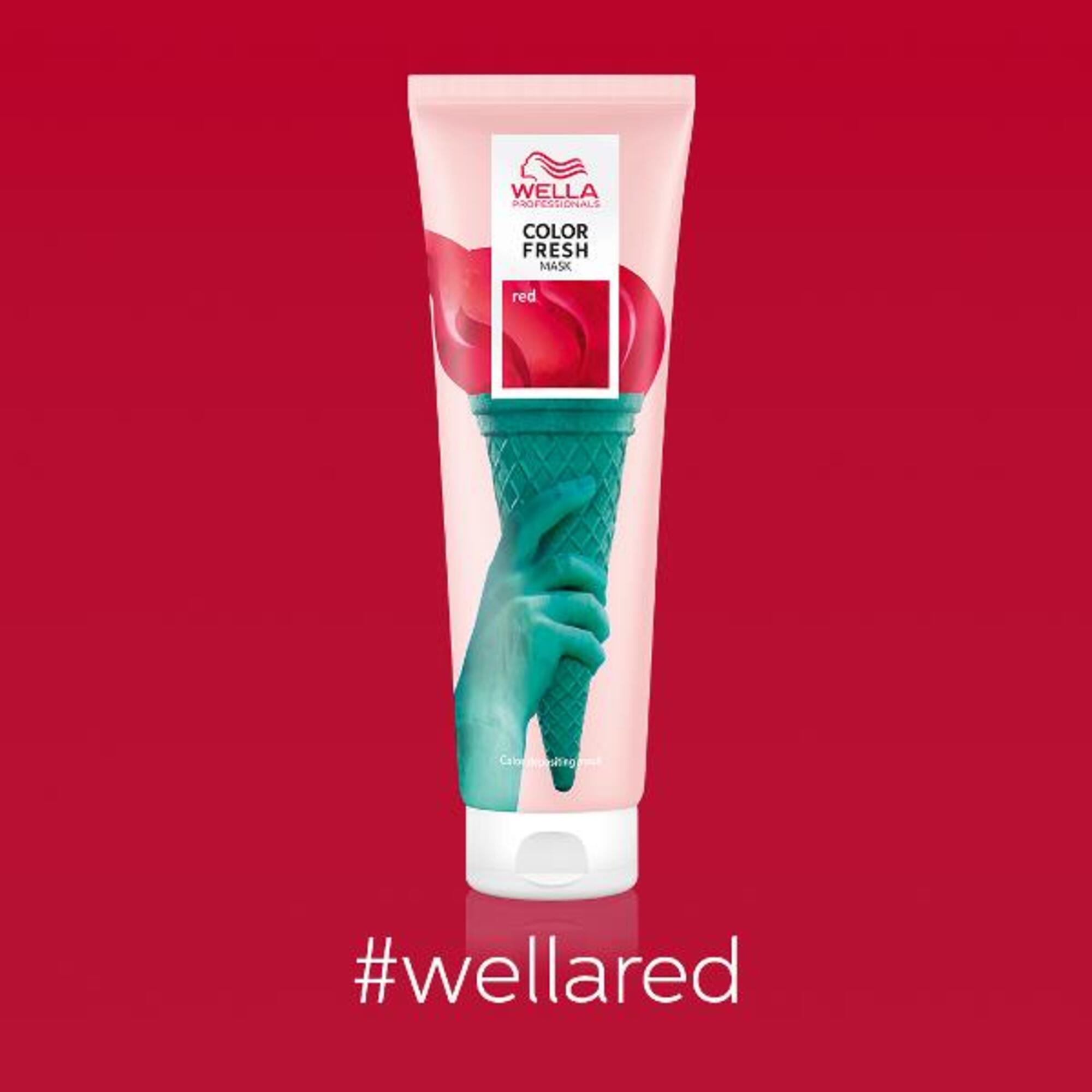  WELLA COLOR FRESH MASCHERA COLORATA BLUE Maschera Colorata  1 di 3 