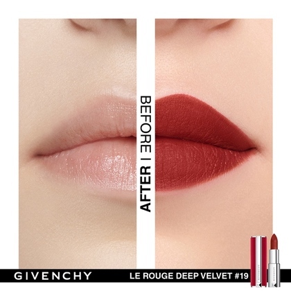  Givenchy LE ROUGE DEEP VELVET ROSSETTO MATT  1 di 3 