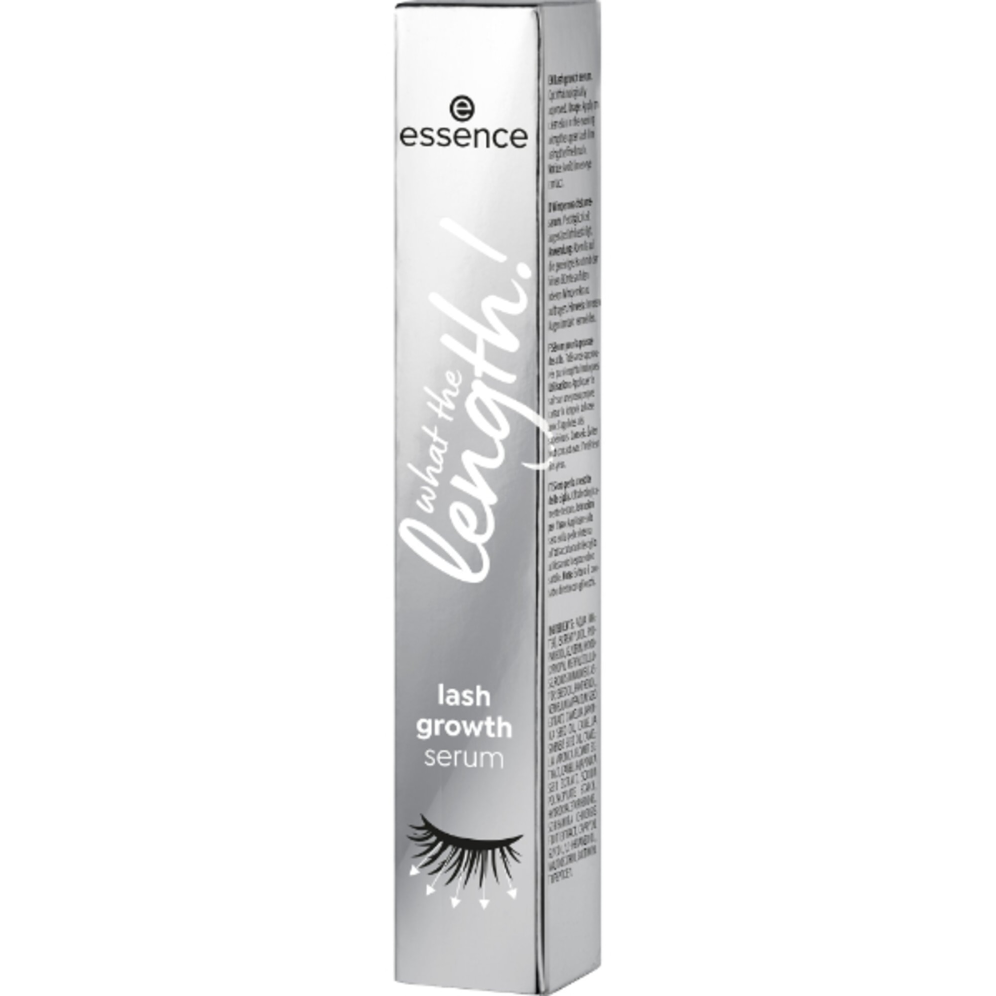 4 ML Essence WHAT THE LENGHT! Lash Growth Siero Ciglia  1 di 4 