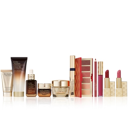 30ml+75ml+15ml+15ml+30ml+30ml+3,5g+2,7ml+1,2g+8ml Estée Lauder HOLIDAY BLOCKBUSTER Cofanetto Regalo  1 di 3 