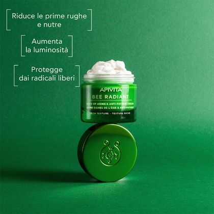 50 ML Apivita BEE RADIANT Crema Segni dell'età e Anti-Fatica  1 di 7 