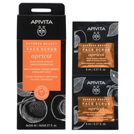 2x8ml Apivita EXPRESS APRICOT Scrub  1 di 2 