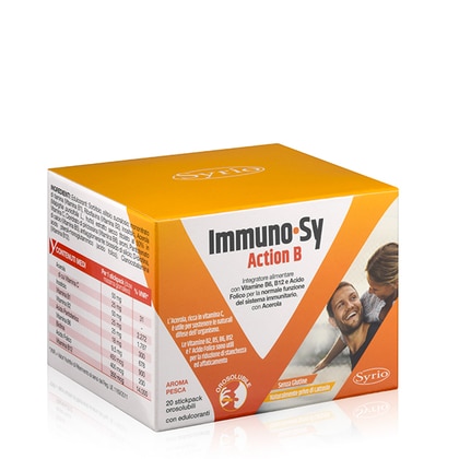 20 Stickpack Syrio IMMUNO SY ACTION B Integratore Alimentare  1 di 1 