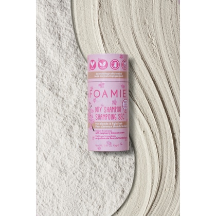 40 G Foamie DRY SHAMPOO BERRY FRESH Shampoo Secco Solido al Lampone  1 di 6 