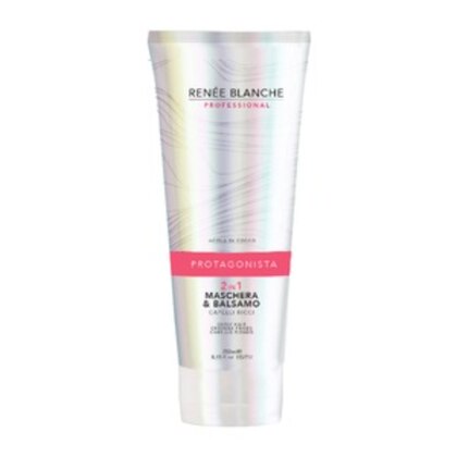 250 ML Renée Blanche PROTAGONISTA - TRATTAMENTO RICCIO PERFETTO 2 In 1 Balsamo & Maschera - Capelli Ricci  1 di 1 