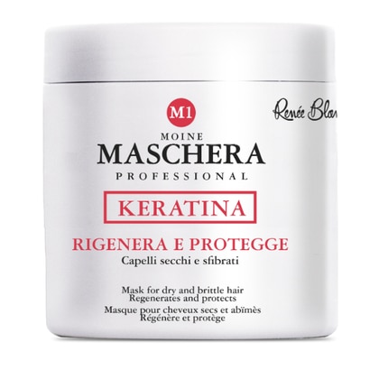 1 L Renée Blanche M1 MOINE MASCHERA KERATINA Maschera Capelli Secchi e Sfibrati  1 di 1 