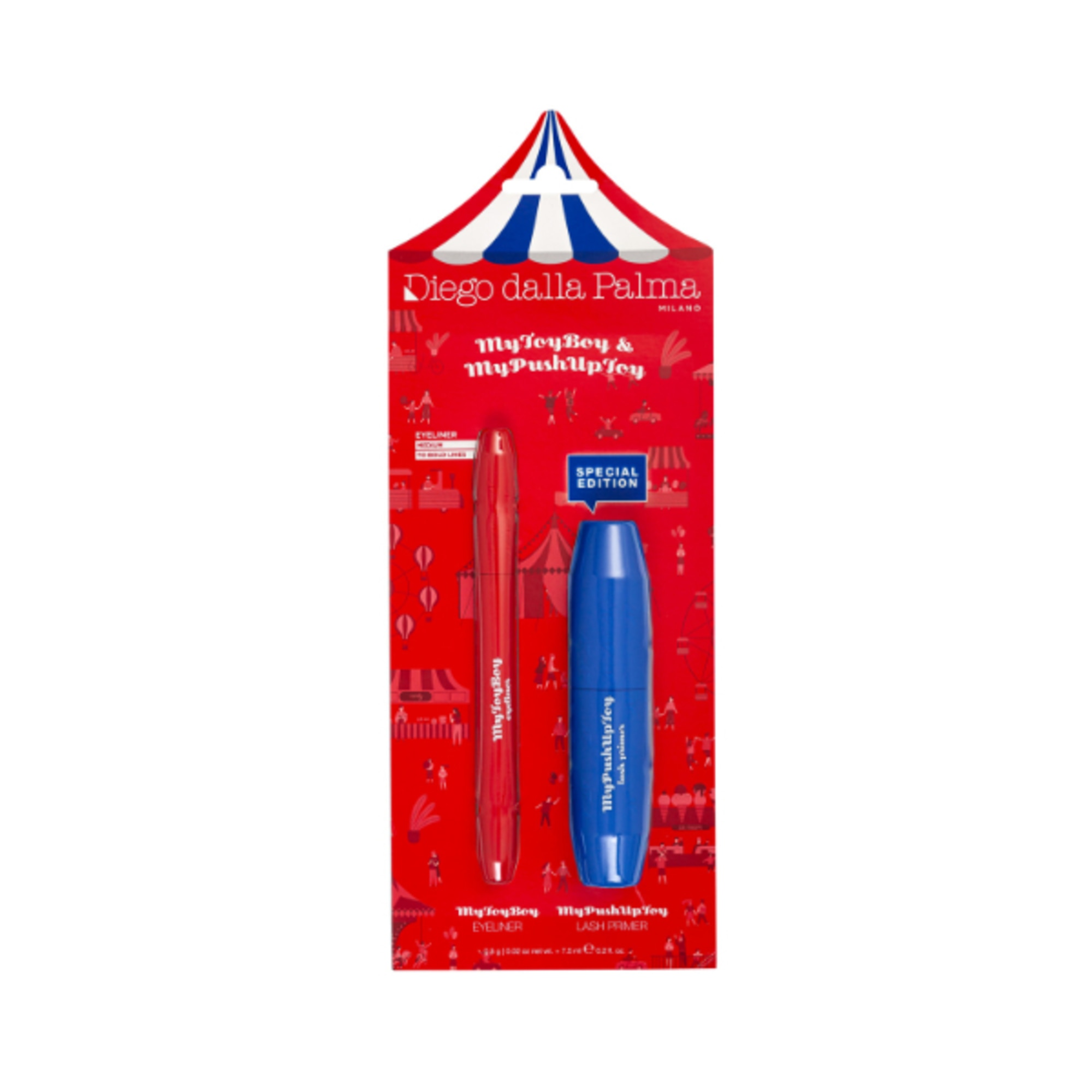 Diego dalla Palma KIT MYTOYBOY EYELINER + MINI PRIMER Cofanetto Regalo 1 di 7