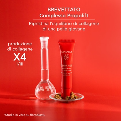 15 ML Apivita BEEVINE ELIXIR Crema Anti-Rughe contorno Occhi e Labbra   1 di 7 