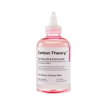 250 ML Carbon Theory ANTI-BREAKOUT FACIAL TONIC Tonico Viso Purificante con Olio di Tea Tree e Acido Citrico  1 di 1 