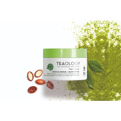 200 ML Teaology MATCHA REPAIR + GLOW MASK Maschera Capelli Ristrutturante Illuminante  1 di 2 