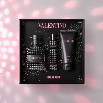 100ml+75ml+15ml Valentino COFANETTO BORN IN ROMA UOMO Cofanetto Regalo  1 di 3 