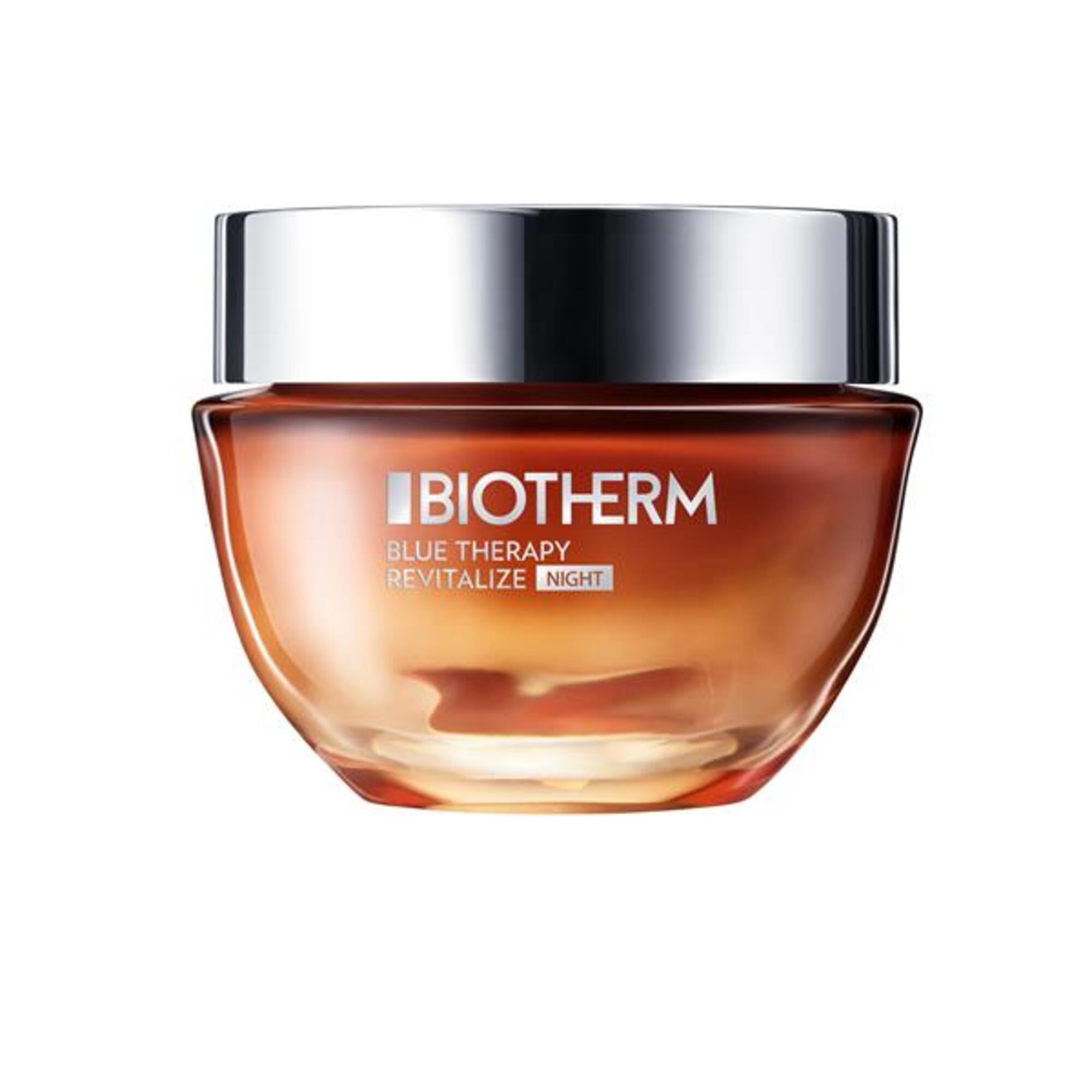 1 PCS Biotherm Blue Therapy Amber Algae Revitalize Crema Notte 1 di 1