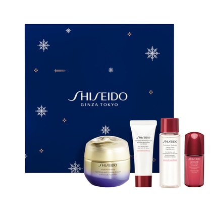 50ml+15ml+30ml+10ml Shiseido VITAL PERFECTION HOLIDAY KIT Cofanetto Regalo  1 di 3 