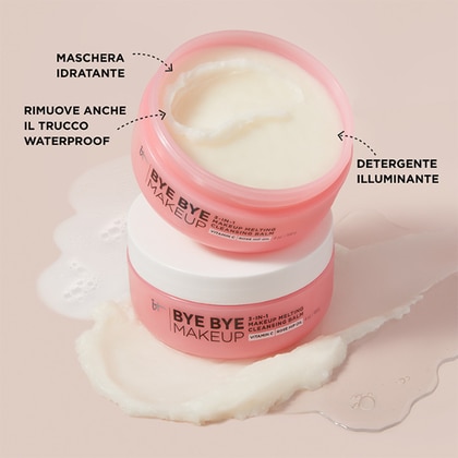 80 G IT Cosmetics BYE BYE MAKEUP 3-IN-1 MAKEUP MELTING BALM Struccante, Detergente, Maschera Viso  1 di 4 