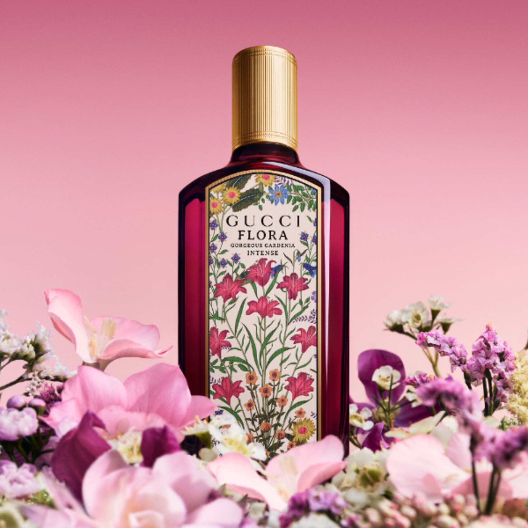 100 ML Gucci GUCCI FLORA GORGEOUS GARDENIA Eau de Parfum Intense 1 di 7