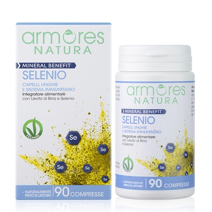 90 Compresse Armores ARMORES MINERAL BENEFIT SELENIO Integratore Alimentare  1 di 1 