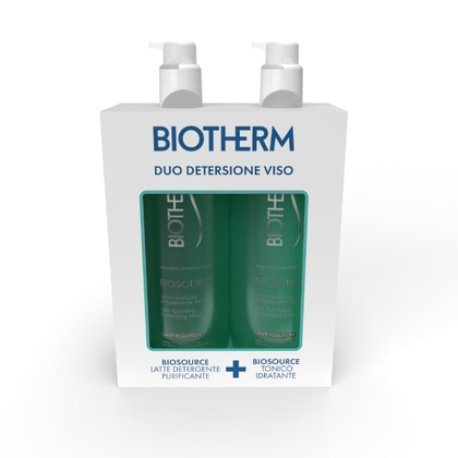 400ml+400ml Biotherm DUO DETERGENTE + TONICO BIOSOURCE Cofanetto Regalo  1 di 1 