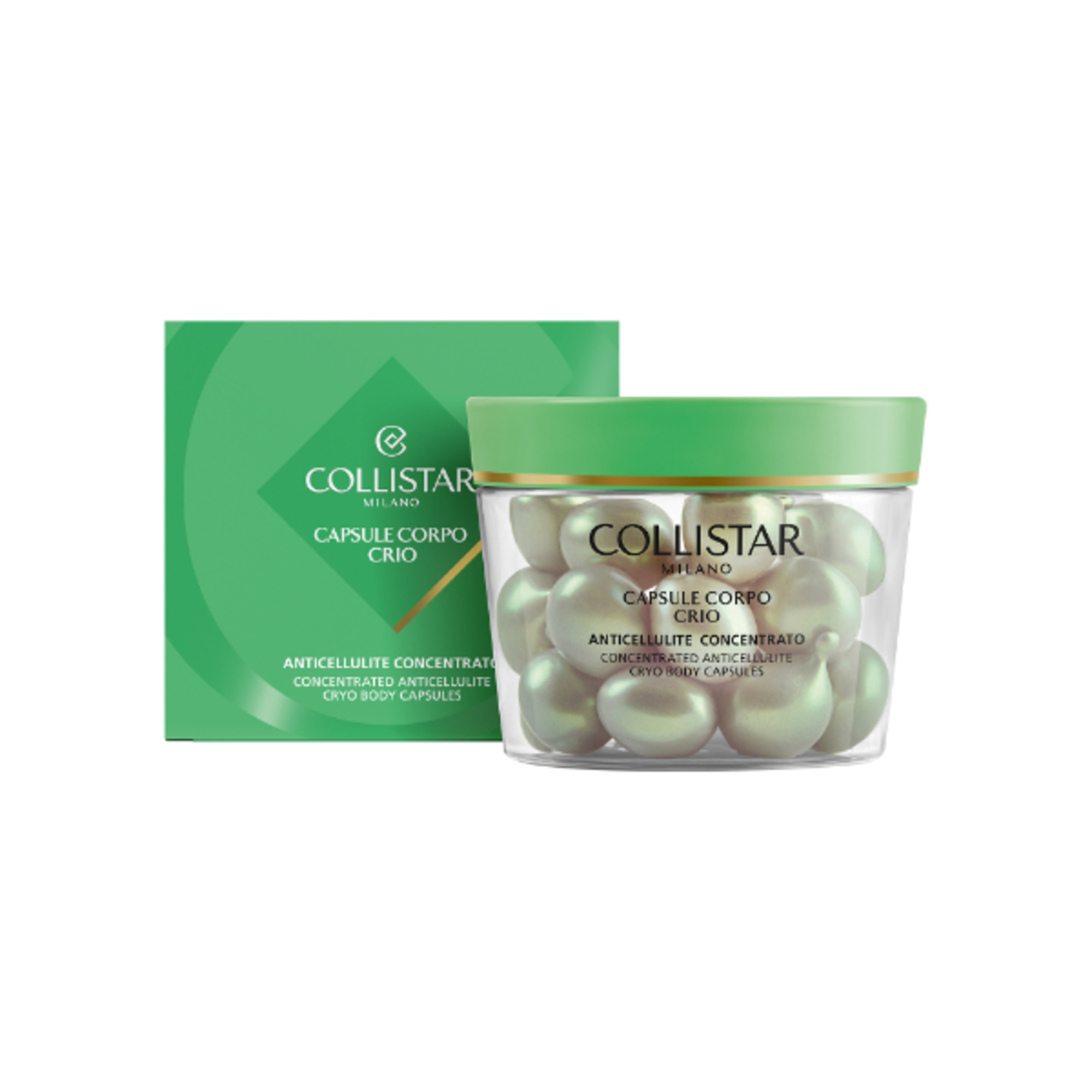 Capsule migliora il tono, minimizza la buccia d'arancia, azione mirata