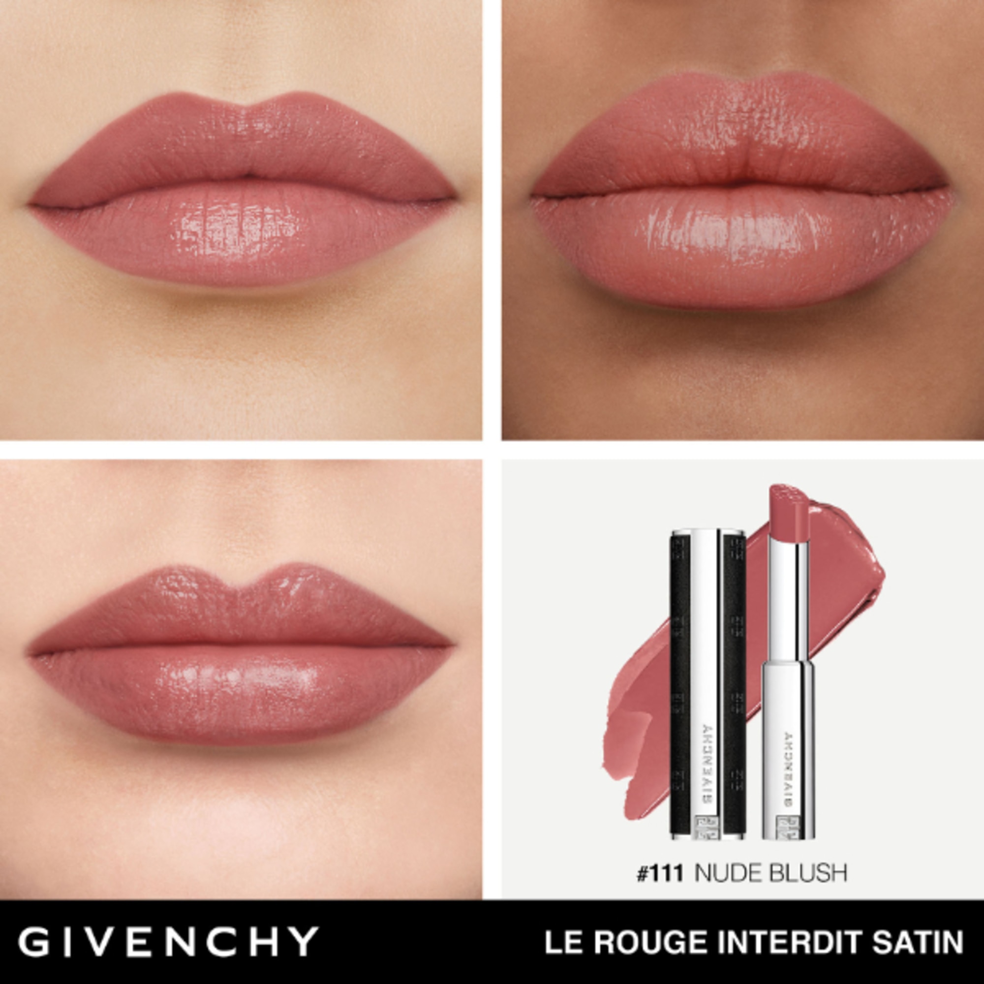 Givenchy LE ROUGE INTERDIT SATIN Rossetto dal Finish Satinato 2 di 3 Rossetto dal Finish Satinato