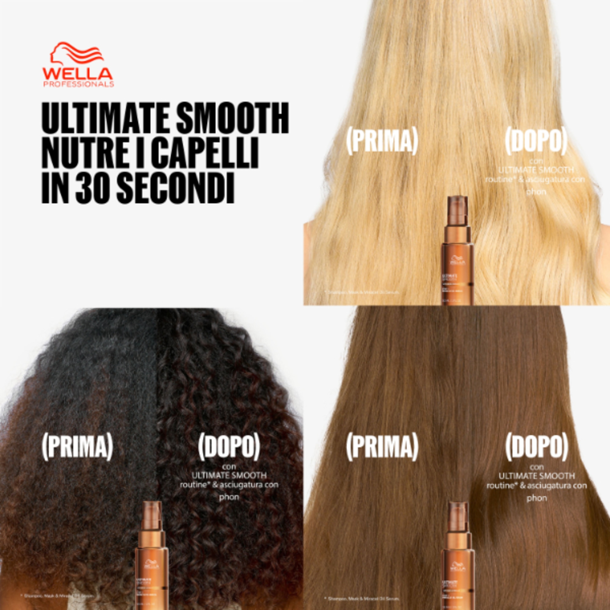200 ML WELLA ULTIMATE SMOOTH Balsamo 1 di 8