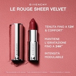  Givenchy LE ROUGE SHEER VELVET ROSSETTO MATT  3 di 3 ROSSETTO MATT