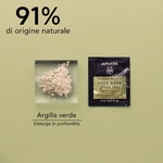 2x8ml Apivita EXPRESS GREEN CLAY Maschera Viso  2 di 5 Maschera Viso