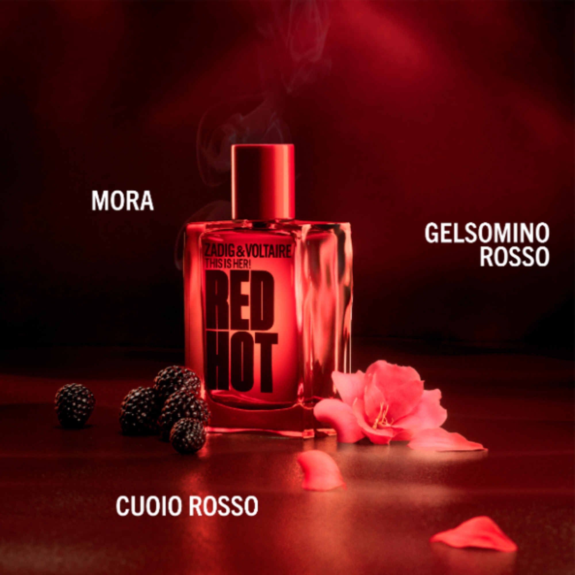 50 ML Zadig & Voltaire THIS IS HER! RED HOT Eau De Parfum 1 di 4