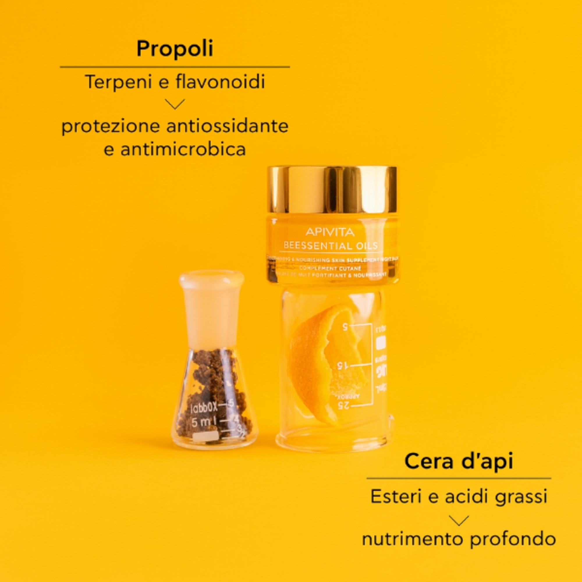 Balsamo Notte Rinforzante e Nutriente Trattamento Supplementare per la pelle