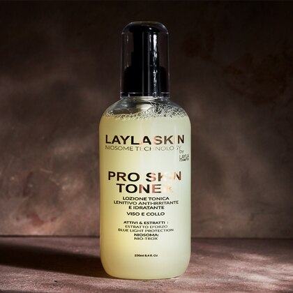 250 ML Layla PRO SKIN TONER Lozione Tonica Viso e Collo  1 di 3 